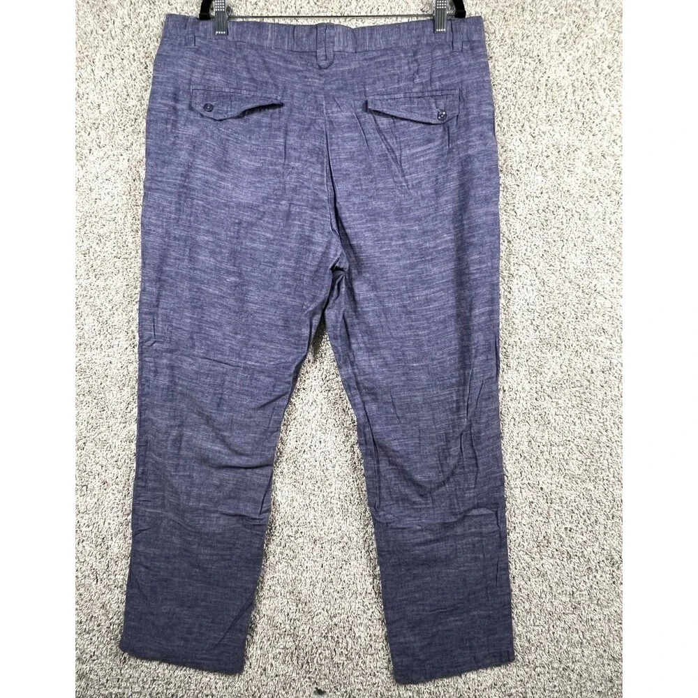Paulo solari Mens Pants Blue Size 38x34